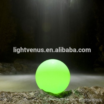 waterproof of IP68 LED garden ball light with IR RF remote control